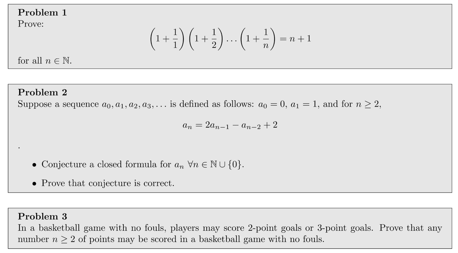 problem statement